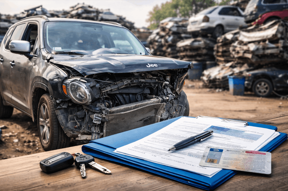 Jak wyrejestrować auto po kasacji Krok po kroku